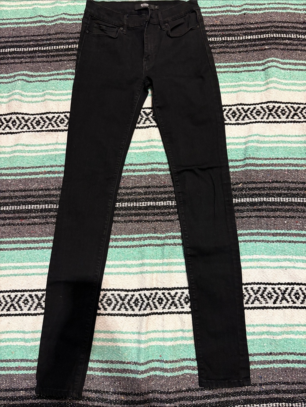 Hudson Jeans Women’s Black Skinny Jeans - Stretch High-Rise